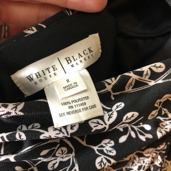 White House Black Market Cocktail Dress | size 2 - Picture 6 of 8